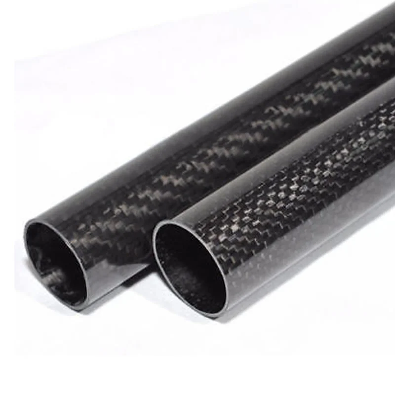  boriyeke karbonê 1mm 2mm 3mm 4mm 5mm lûleyên fiber karbonê