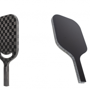 Hot-pressed pickleball racket, cold-pressed cut pickleball racket